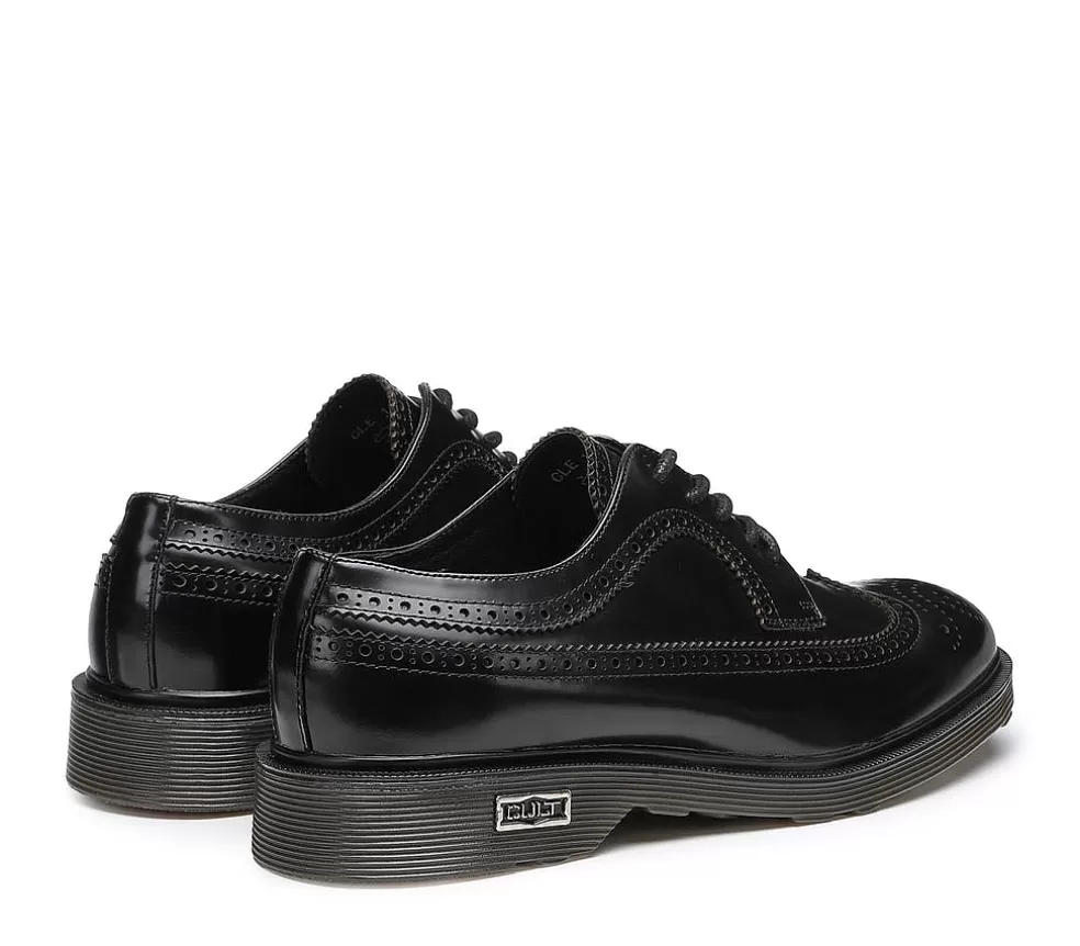 Cult Official Oxford E Mocassini | Ozzy 414 Low M Brushed Leather Black